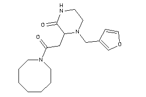 3-[2-(azocan-1-yl)-2-keto-ethyl]-4-(3-furfuryl)piperazin-2-one