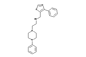 (4-phenyloxazol-5-yl)methyl-[2-(4-phenylpiperazino)ethyl]amine