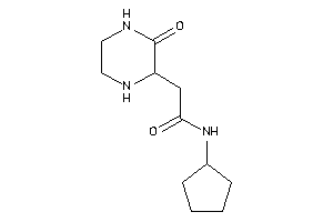 N-cyclopentyl-2-(3-ketopiperazin-2-yl)acetamide