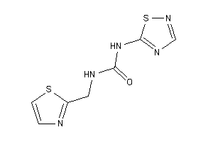 1-(1,2,4-thiadiazol-5-yl)-3-(thiazol-2-ylmethyl)urea