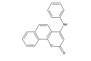 Image of 4-anilinobenzo[h]chromen-2-one