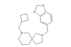 9-(cyclobutylmethyl)-2-piperonyl-2,9-diazaspiro[4.5]decane