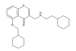 3-[(2-cyclohexylethylamino)methyl]-5-(cyclohexylmethoxy)chromone