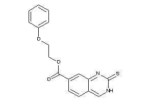 2-thioxo-3H-quinazoline-7-carboxylic Acid 2-phenoxyethyl Ester