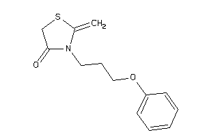 2-methylene-3-(3-phenoxypropyl)thiazolidin-4-one