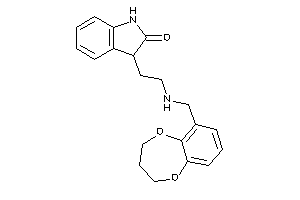 3-[2-(3,4-dihydro-2H-1,5-benzodioxepin-6-ylmethylamino)ethyl]oxindole