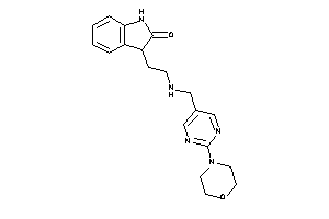 3-[2-[(2-morpholinopyrimidin-5-yl)methylamino]ethyl]oxindole