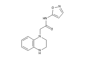 2-(3,4-dihydro-2H-quinoxalin-1-yl)-N-isoxazol-5-yl-acetamide