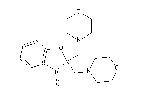 Image of 2,2-bis(morpholinomethyl)coumaran-3-one