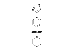 3-(4-piperidinosulfonylphenyl)-1,2,4-oxadiazole