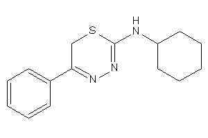 Image of Cyclohexyl-(5-phenyl-6H-1,3,4-thiadiazin-2-yl)amine