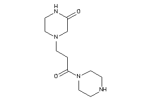 4-(3-keto-3-piperazino-propyl)piperazin-2-one