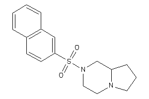 2-(2-naphthylsulfonyl)-3,4,6,7,8,8a-hexahydro-1H-pyrrolo[1,2-a]pyrazine