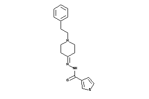 N-[(1-phenethyl-4-piperidylidene)amino]thiophene-3-carboxamide