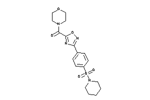 Morpholino-[3-(4-piperidinosulfonylphenyl)-1,2,4-oxadiazol-5-yl]methanone