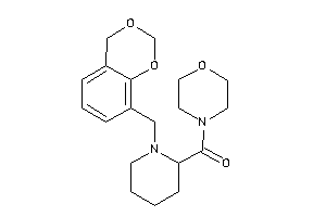 [1-(4H-1,3-benzodioxin-8-ylmethyl)-2-piperidyl]-morpholino-methanone