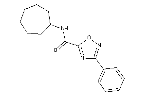 N-cycloheptyl-3-phenyl-1,2,4-oxadiazole-5-carboxamide