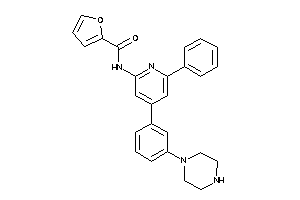 N-[6-phenyl-4-(3-piperazinophenyl)-2-pyridyl]-2-furamide