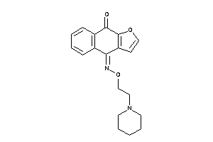 4-(2-piperidinoethyloximino)benzo[f]benzofuran-9-one