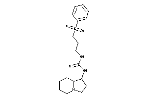 1-(3-besylpropyl)-3-indolizidin-1-yl-urea