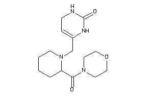 6-[[2-(morpholine-4-carbonyl)piperidino]methyl]-3,4-dihydro-1H-pyrimidin-2-one