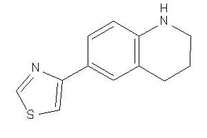 Image of 4-(1,2,3,4-tetrahydroquinolin-6-yl)thiazole