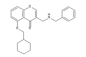 3-[(benzylamino)methyl]-5-(cyclohexylmethoxy)chromone