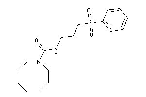 N-(3-besylpropyl)azocane-1-carboxamide