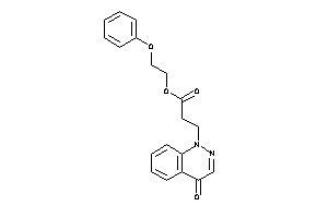 Image of 3-(4-ketocinnolin-1-yl)propionic Acid 2-phenoxyethyl Ester