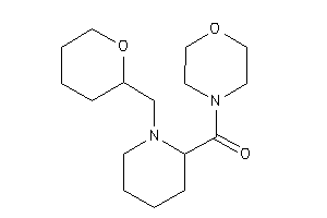 Morpholino-[1-(tetrahydropyran-2-ylmethyl)-2-piperidyl]methanone