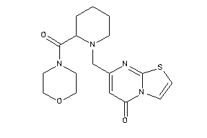 7-[[2-(morpholine-4-carbonyl)piperidino]methyl]thiazolo[3,2-a]pyrimidin-5-one