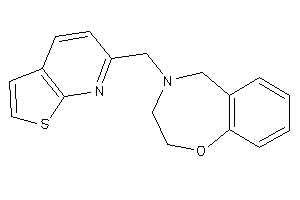 4-(thieno[2,3-b]pyridin-6-ylmethyl)-3,5-dihydro-2H-1,4-benzoxazepine