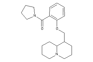 Pyrrolidino-[2-(quinolizidin-1-ylmethoxy)phenyl]methanone