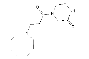 4-[3-(azocan-1-yl)propanoyl]piperazin-2-one