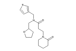 3-(2-ketopiperidino)-N-(tetrahydrofurfuryl)-N-(3-thenyl)propionamide