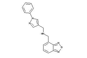 Benzofurazan-4-ylmethyl-[(1-phenylpyrazol-4-yl)methyl]amine