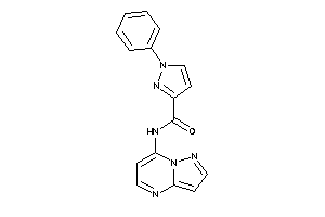 1-phenyl-N-pyrazolo[1,5-a]pyrimidin-7-yl-pyrazole-3-carboxamide