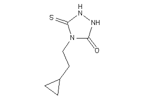 4-(2-cyclopropylethyl)-5-thioxo-1,2,4-triazolidin-3-one