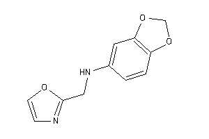 1,3-benzodioxol-5-yl(oxazol-2-ylmethyl)amine