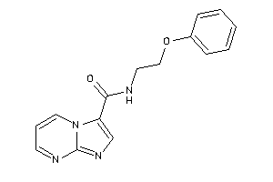 N-(2-phenoxyethyl)imidazo[1,2-a]pyrimidine-3-carboxamide
