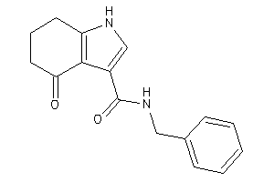 N-benzyl-4-keto-1,5,6,7-tetrahydroindole-3-carboxamide