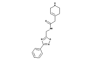 N-[(3-phenyl-1,2,4-oxadiazol-5-yl)methyl]-2-(1,2,3,6-tetrahydropyridin-4-yl)acetamide