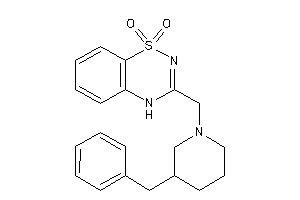 3-[(3-benzylpiperidino)methyl]-4H-benzo[e][1,2,4]thiadiazine 1,1-dioxide