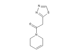 1-(3,6-dihydro-2H-pyridin-1-yl)-2-(1,3,4-thiadiazol-2-yl)ethanone