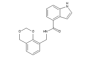 N-(4H-1,3-benzodioxin-8-ylmethyl)-1H-indole-4-carboxamide