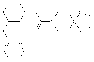 2-(3-benzylpiperidino)-1-(1,4-dioxa-8-azaspiro[4.5]decan-8-yl)ethanone