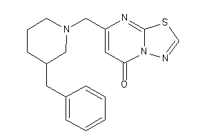 Image of 7-[(3-benzylpiperidino)methyl]-[1,3,4]thiadiazolo[3,2-a]pyrimidin-5-one