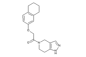 1-(1,4,6,7-tetrahydropyrazolo[4,3-c]pyridin-5-yl)-2-tetralin-6-yloxy-ethanone