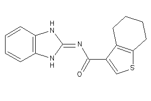 Image of N-(1,3-dihydrobenzimidazol-2-ylidene)-4,5,6,7-tetrahydrobenzothiophene-3-carboxamide