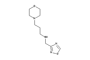 3-morpholinopropyl(1,2,4-oxadiazol-3-ylmethyl)amine